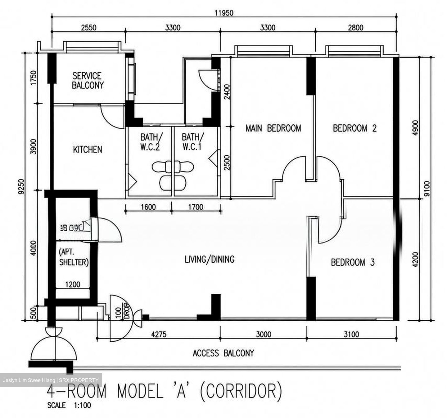 Blk 316 Sembawang Vista (Sembawang), HDB 4 Rooms #563665111
